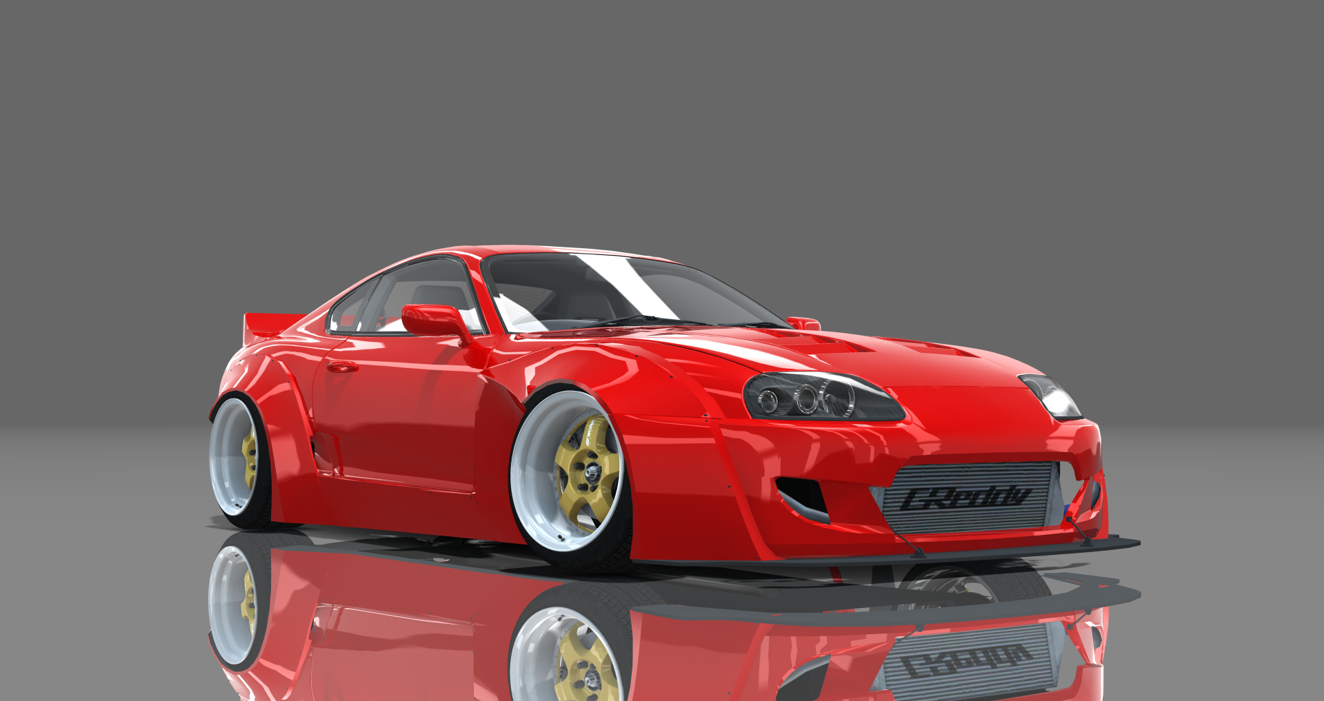 DTP Toyota Supra 2JZ, skin darkred