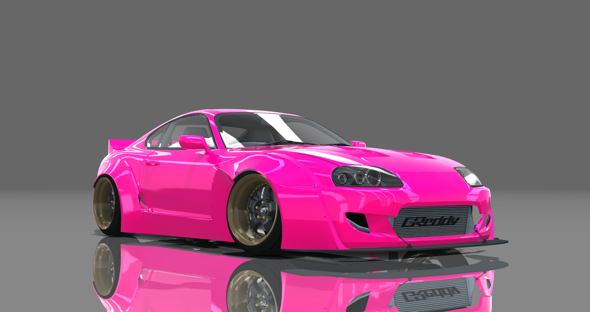 DTP Toyota Supra 2JZ, skin pink