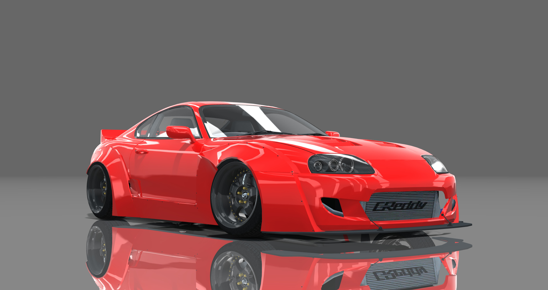 DTP Toyota Supra 2JZ, skin red