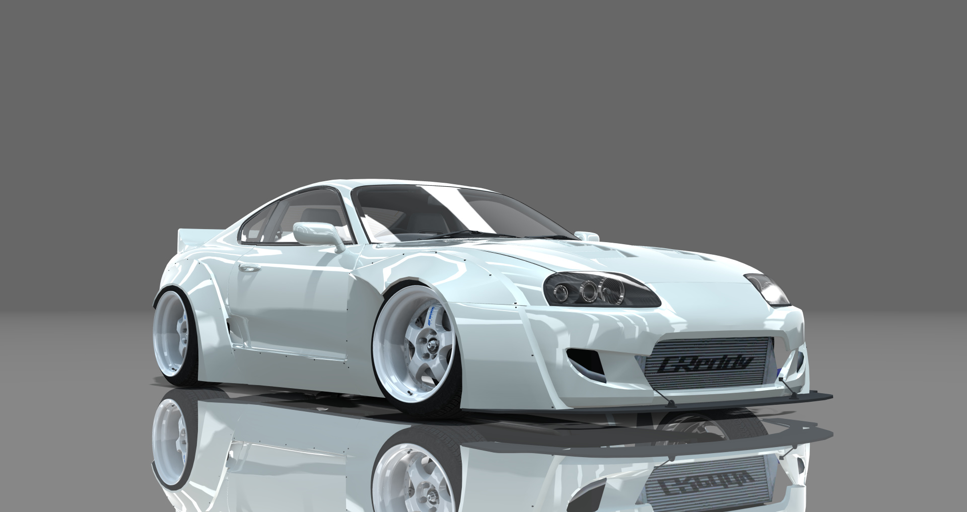 DTP Toyota Supra 2JZ, skin silver
