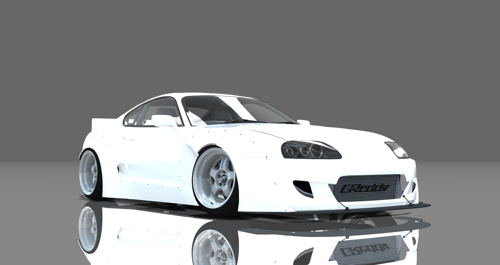 DTP Toyota Supra 2JZ, skin white
