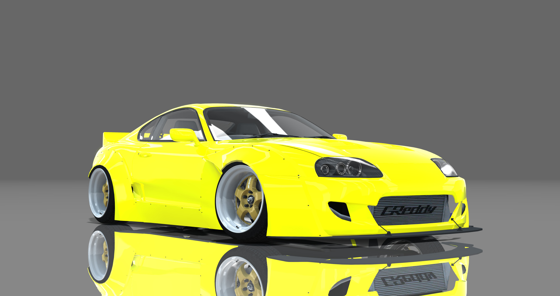 DTP Toyota Supra 2JZ, skin yellowstar