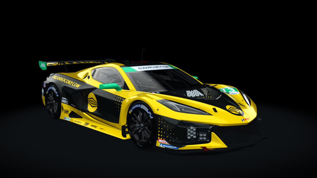 EW GT3 - CORVETTE Z06, skin 13 AWA