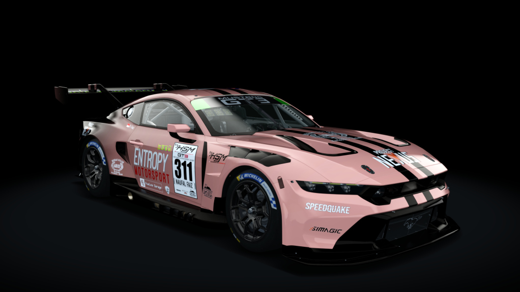 EW GT3 - FORD MUSTANG, skin 311_Entropy