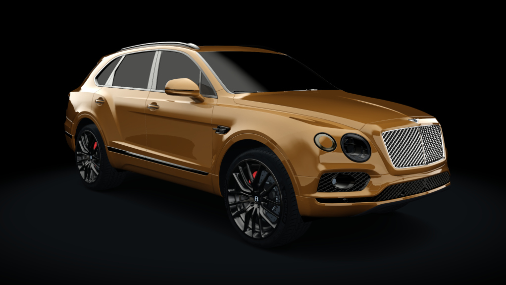 _Bentley Bentayga Tune 2018, skin Gold