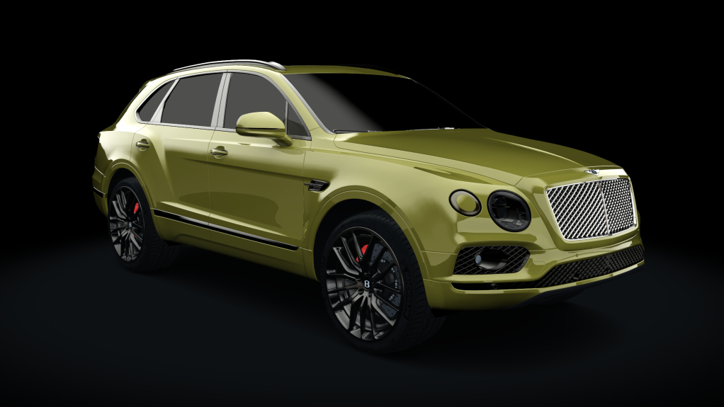 _Bentley Bentayga Tune 2018, skin Gold_Lime