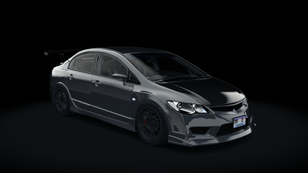 Honda Civic Type-R (FD2) Feel's Full System, skin 02_grey