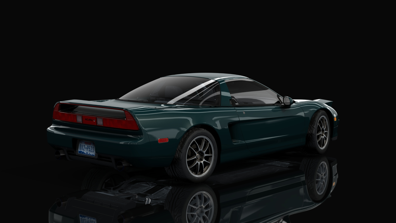 Navin's 1995 K24 Acura NSX, skin brooklands_green_pearl_b