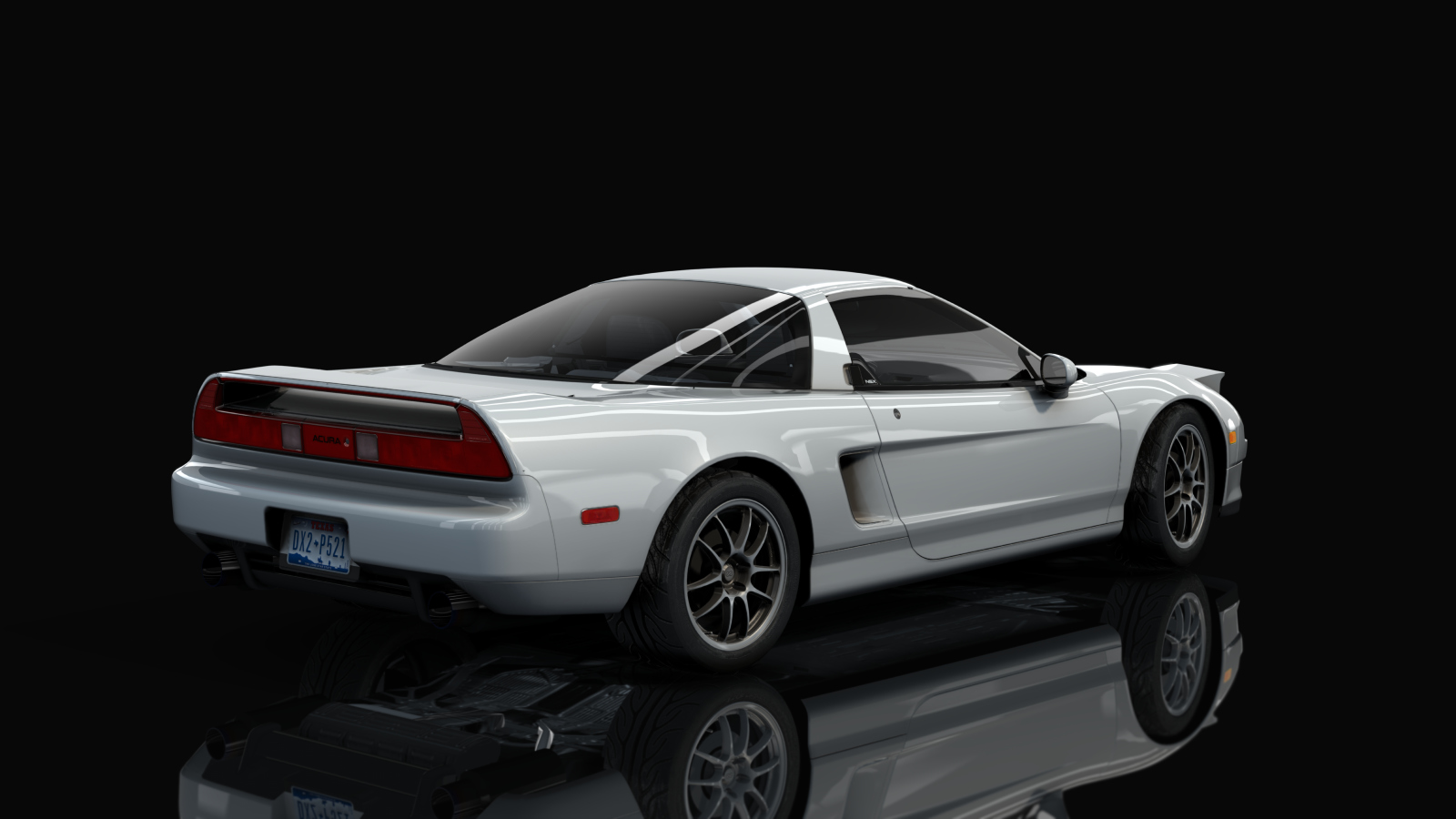 Navin's 1995 K24 Acura NSX, skin grand_prix_white_b