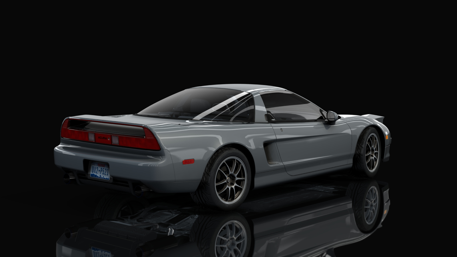 Navin's 1995 K24 Acura NSX, skin kaiser_silver_metallic_b