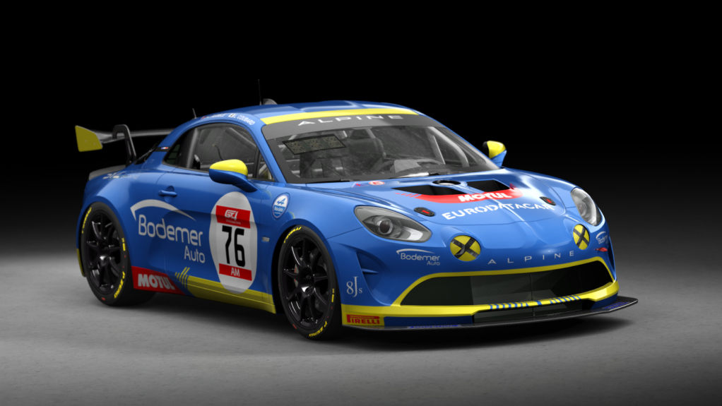 Alpine A110 Gt4 Biff Racing