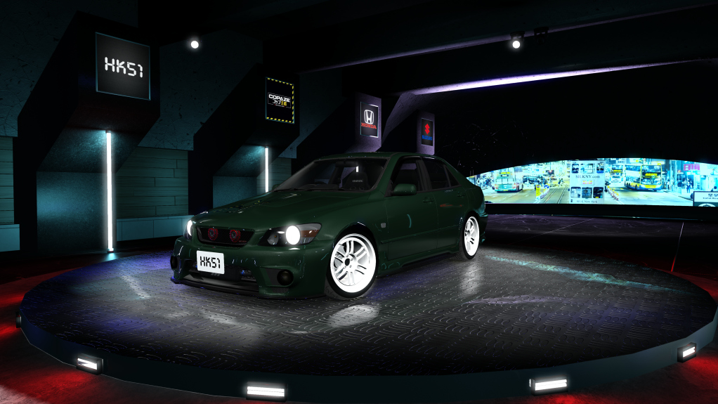 HK51 P1 Toyota Altezza, skin 00_Dark_Green_Mica
