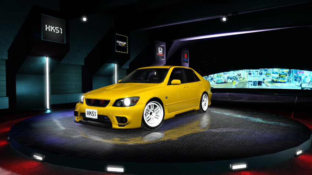HK51 P1 Toyota Altezza, skin 02_yellow