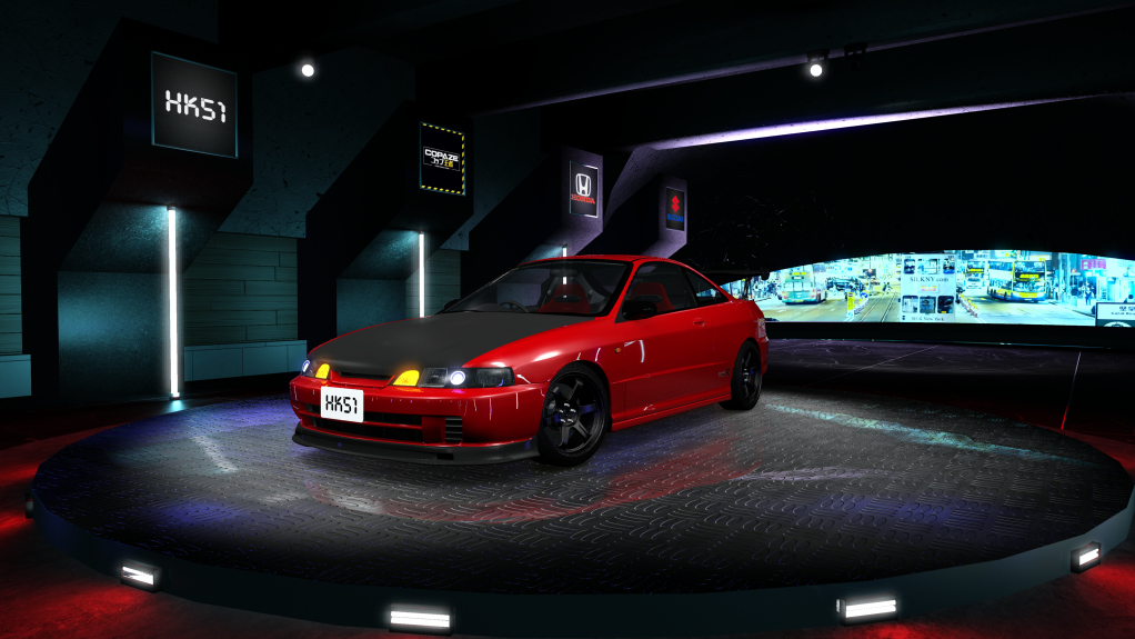 HK51 P1 Honda Integra DC2R, skin 03_Red