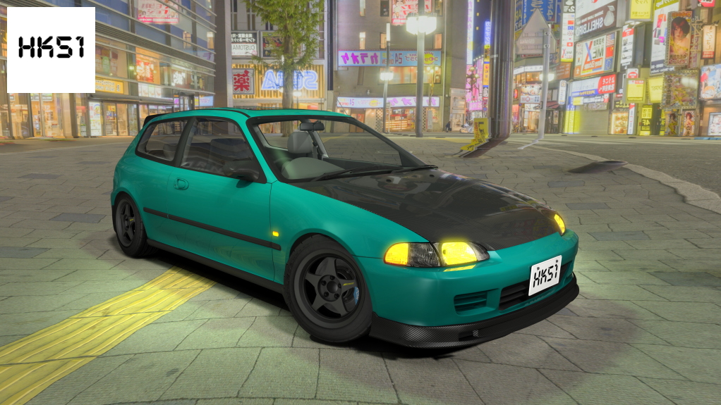 HK51 P1 Honda Civic EG6 Preview Image