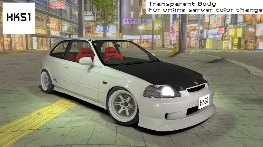 HK51 P1 Honda Civic EK9 Preview Image