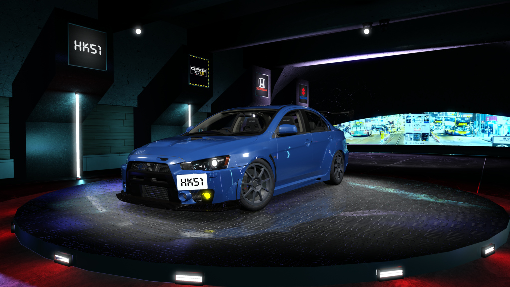 HK51 P1 Mitsubishi Lancer Evolution X Preview Image