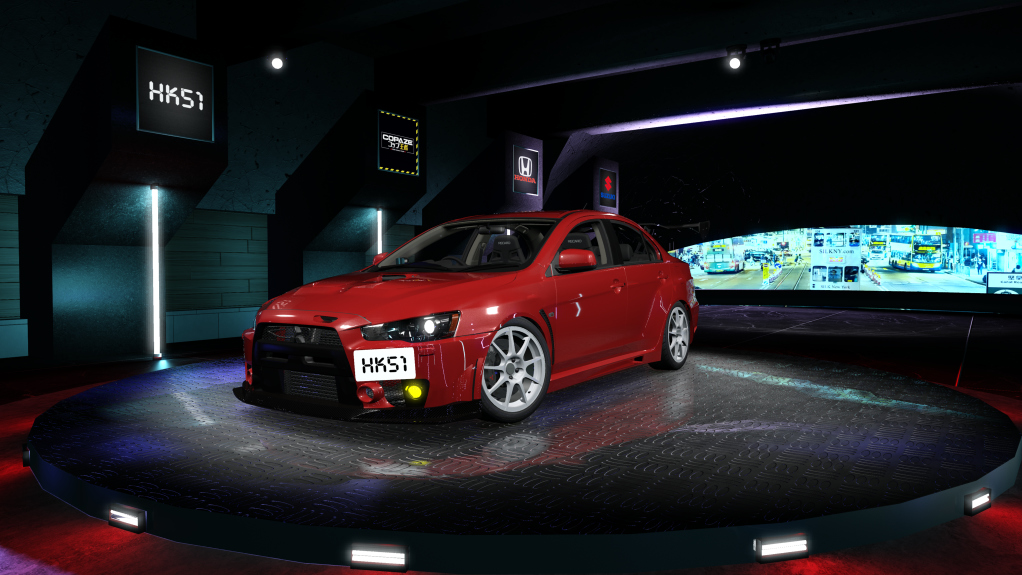 HK51 P1 Mitsubishi Lancer Evolution X, skin 02_Red