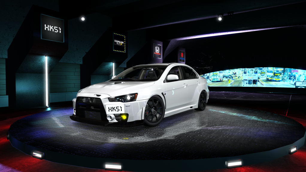 HK51 P1 Mitsubishi Lancer Evolution X, skin 04_White