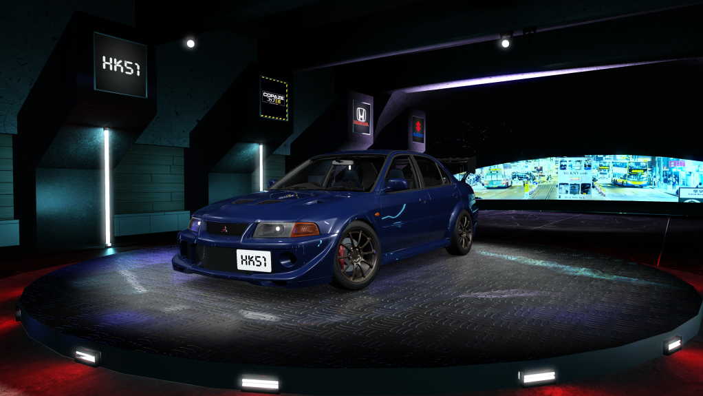 HK51 P1 Mitsubishi Lancer Evolution VI, skin 02_canal_blue