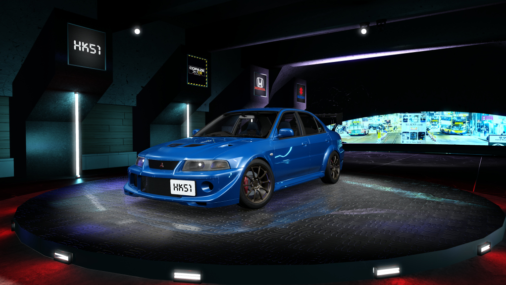 HK51 P1 Mitsubishi Lancer Evolution VI, skin 05_blue_mica