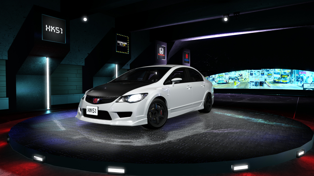 HK51 P1 Honda Civic FD2 Preview Image