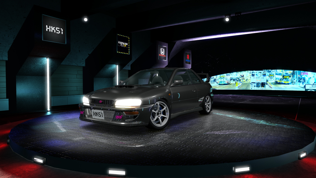 HK51 P1 Subaru Impreza WRX STi GC8, skin darkgrey