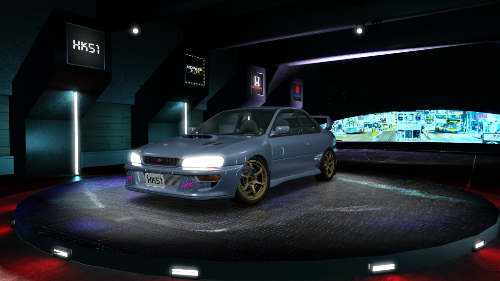 HK51 P1 Subaru Impreza WRX STi GC8, skin dolphin_grey