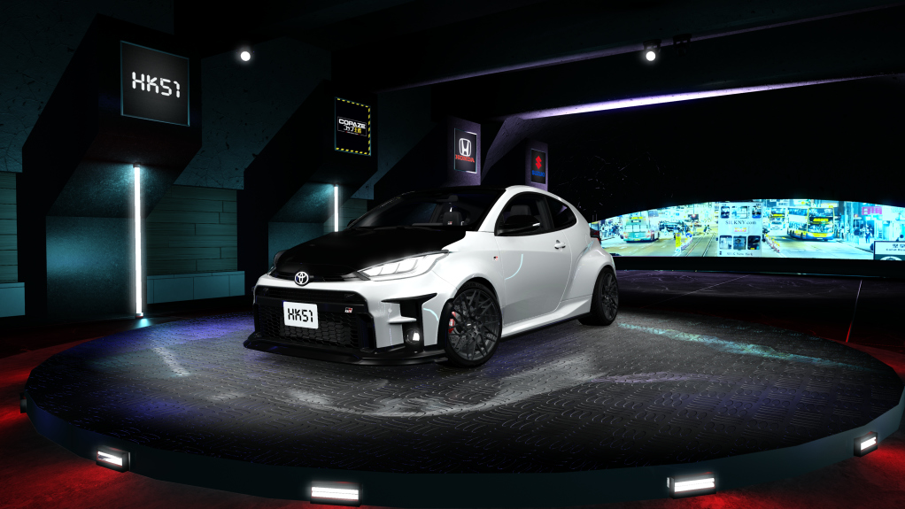 HK51 P1 Toyota GR Yaris, skin 02_Super_white_II