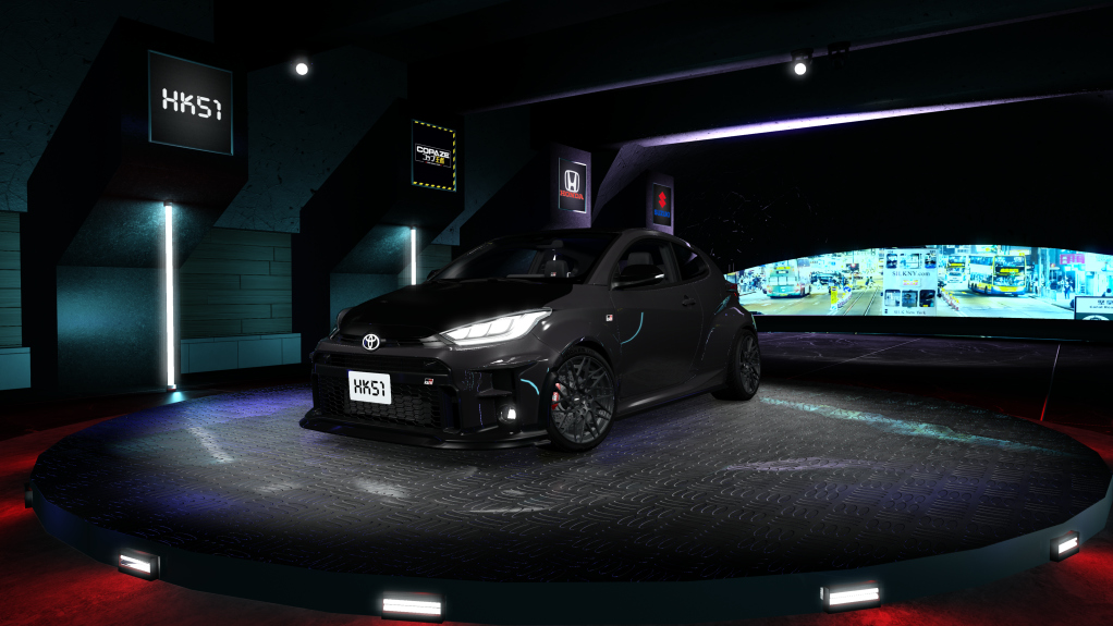 HK51 P1 Toyota GR Yaris, skin 03_Precious_black_pearl