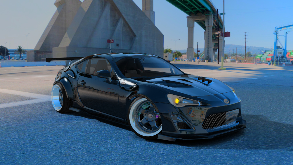 HK51 P1 Toyota GT86, skin black