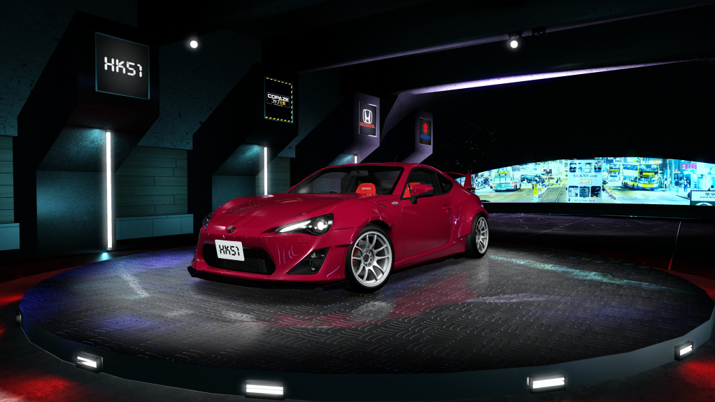 HK51 P1 Toyota GT86, skin envy_cardinal_red