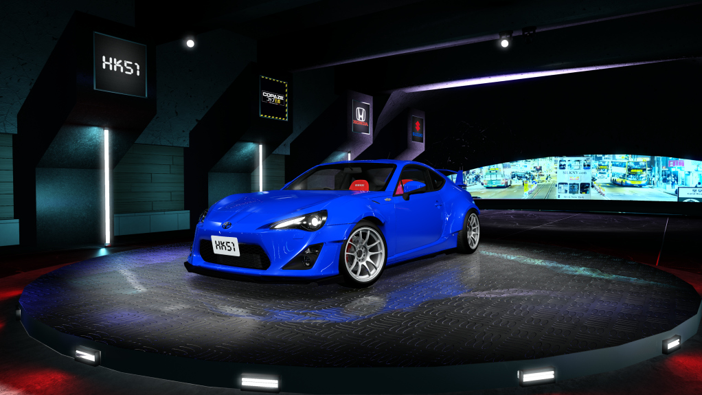 HK51 P1 Toyota GT86, skin envy_indigo_blue