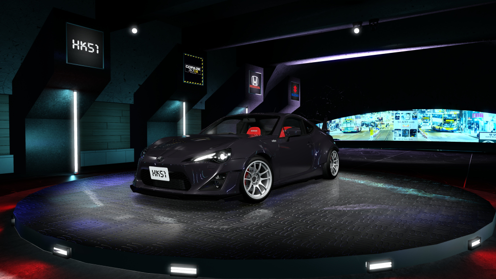 HK51 P1 Toyota GT86, skin envy_jet_black
