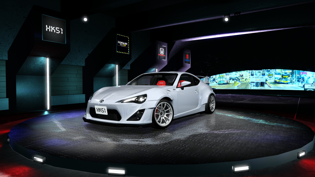 HK51 P1 Toyota GT86, skin envy_opal_white