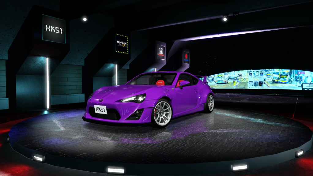 HK51 P1 Toyota GT86, skin envy_purple