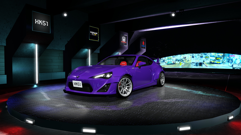 HK51 P1 Toyota GT86, skin envy_violet