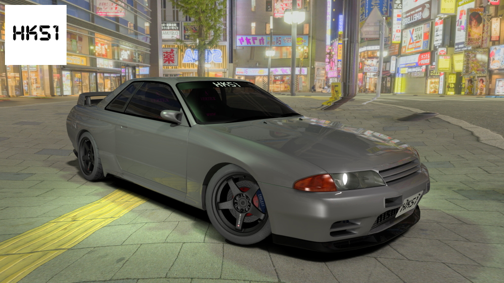 HK51 P1 Nissan Skyline GTR32, skin 04_Grey