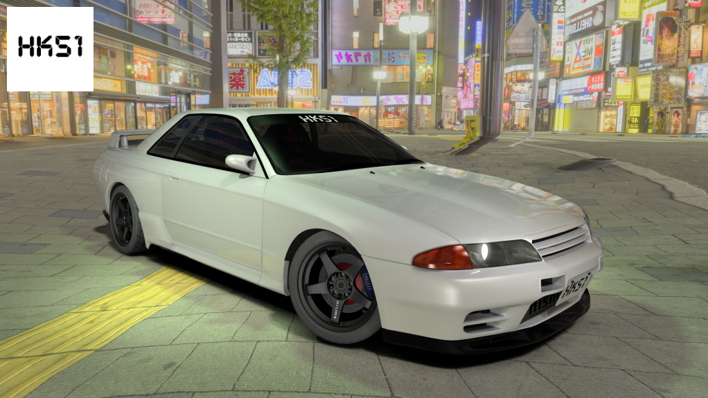 HK51 P1 Nissan Skyline GTR32, skin 07_White