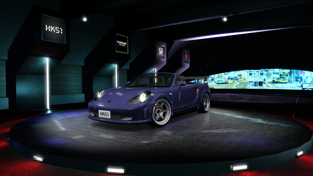 HK51 P1 Toyota MRS, skin maziora_asura_ii