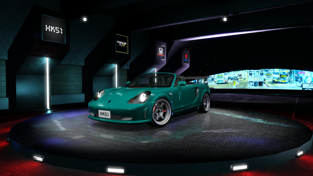 HK51 P1 Toyota MRS, skin maziora_emerald