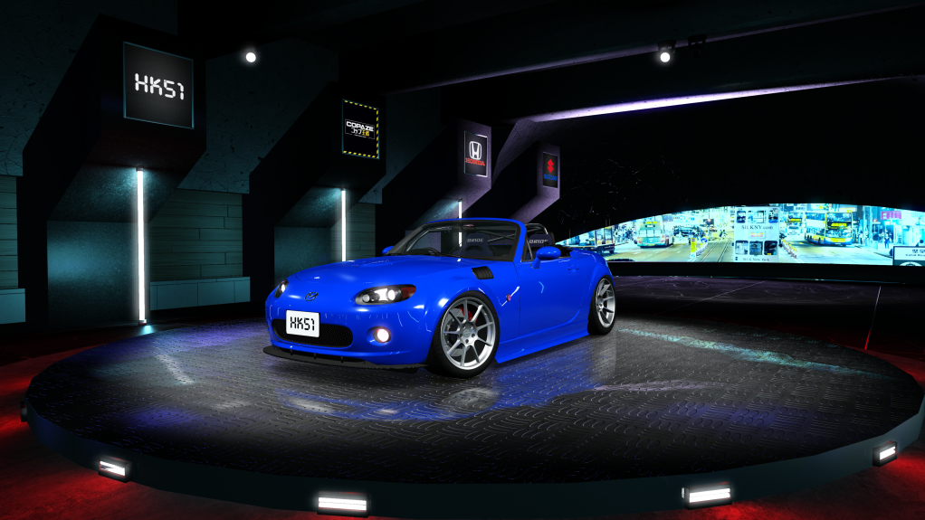 HK51 P1 Mazda MX-5 NC, skin envy_indigo_blue