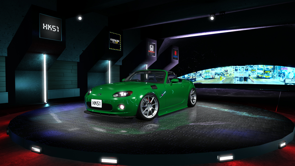 HK51 P1 Mazda MX-5 NC, skin envy_parrot_green