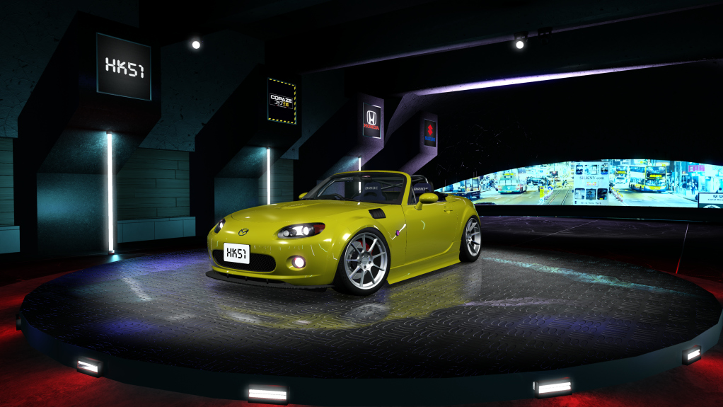 HK51 P1 Mazda MX-5 NC, skin envy_sulfur_yellow