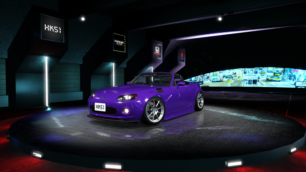 HK51 P1 Mazda MX-5 NC, skin envy_violet
