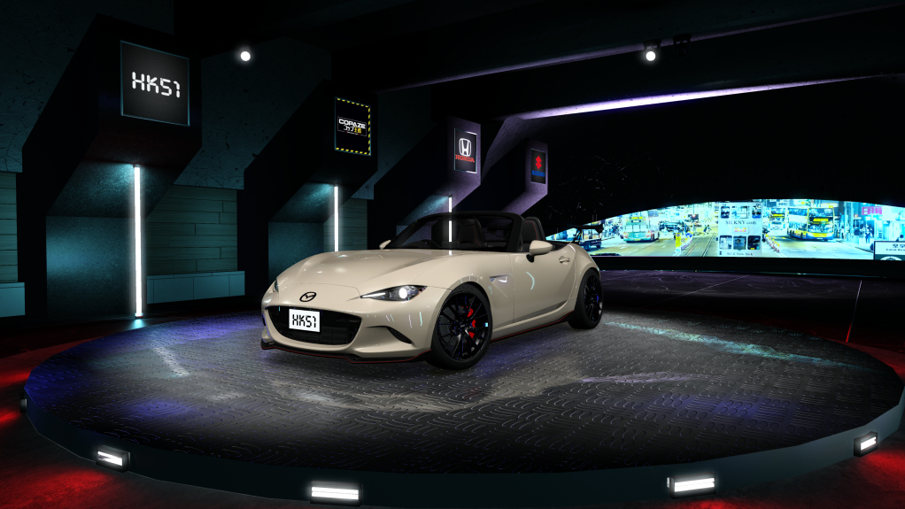 HK51 P1 Mazda MX-5 ND, skin 06_crystal_white_pearlescent