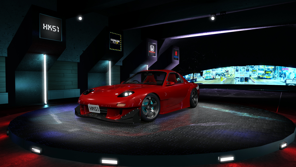 HK51 P1 Mazda RX7 FD3S Preview Image