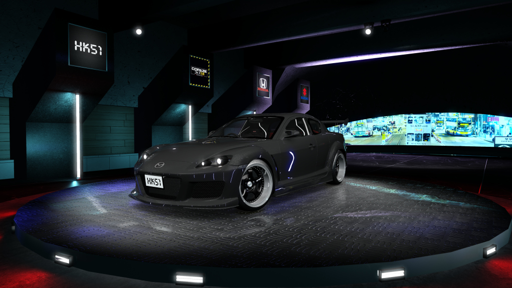 HK51 P1 Mazda RX8 SE3P, skin 02_Gray