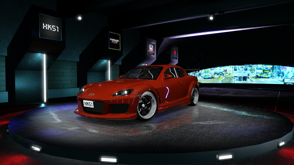 HK51 P1 Mazda RX8 SE3P, skin 03_Soul_Red