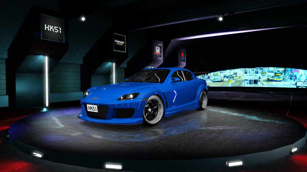 HK51 P1 Mazda RX8 SE3P, skin 04_Spirit_Blue